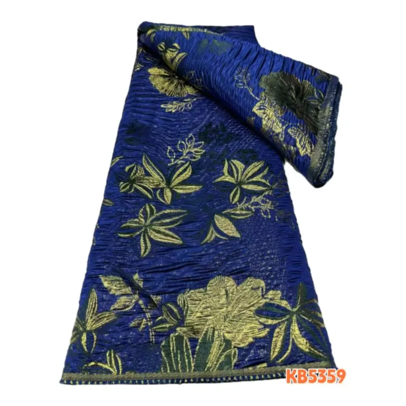 

Дамасская ткань, жаккардовая ткань, белое кружевное полотно, 5 ярдов, высококачественная французская сетчатая кружевная ткань для шитья KB5359