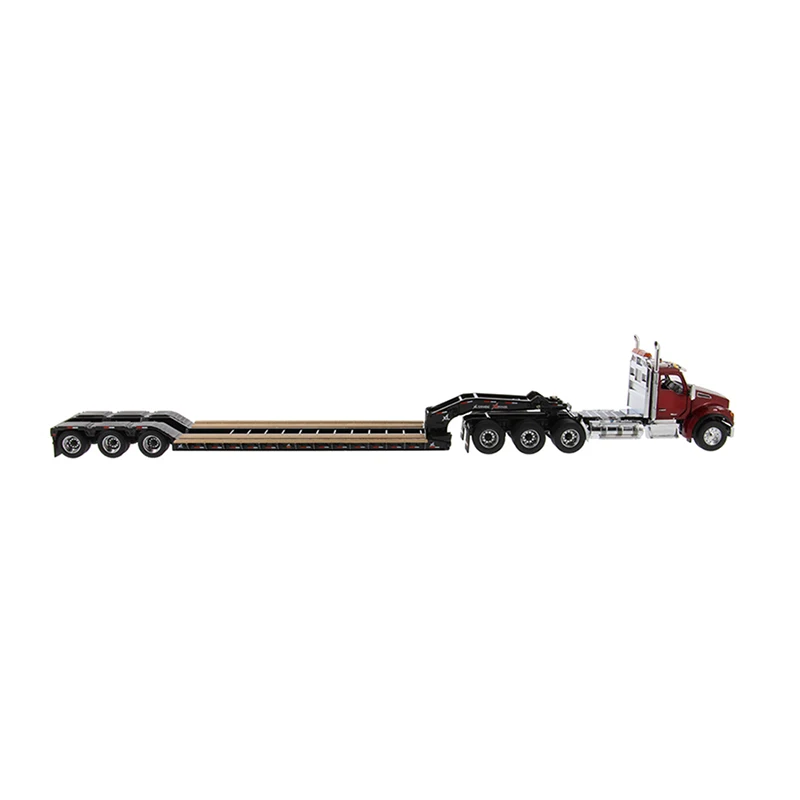 DM71061 1:50 Scale Kenworth T880S Trailer Alloy Model Collection Souvenir Display Ornaments Vehicle Toy