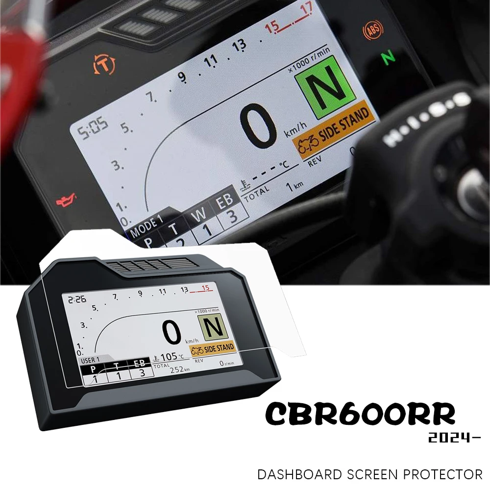 

For HONDA CBR 600 RR CBR600RR 2024 Accessories CBR1000RR Fireblade / SP Instrument Film Parts Dashboard Screen Protector