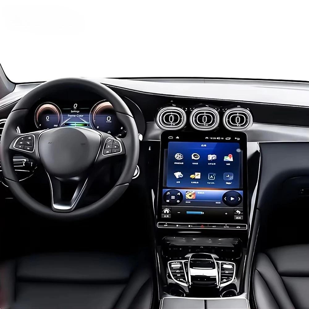 Navihua Old to New Upgrade Center Console Interior Upgrade Android Car Radio Digital Cluster Air Outlet for Benz GLC 2015-2022