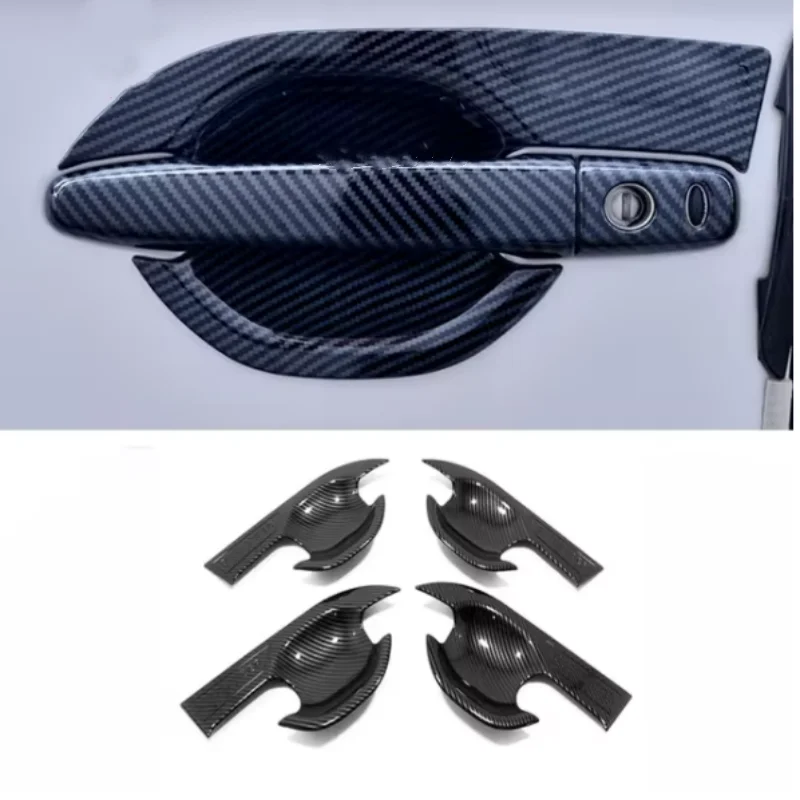

For Mitsubishi Outlander 2016-2021 ABS chrome door handle door bowl Rear View Rearview Side Mirror Taillight eyebrow Cover