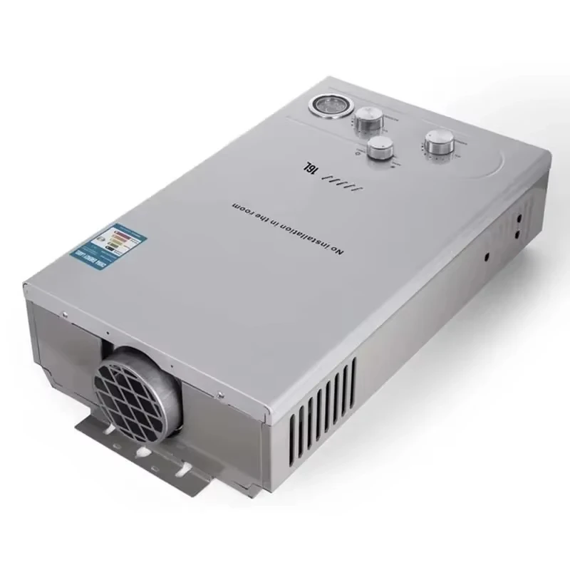 VEVOR-calentador de agua de Gas LPG, caldera de Gas propano sin depósito de acero inoxidable, electrodoméstico 6L-18L
