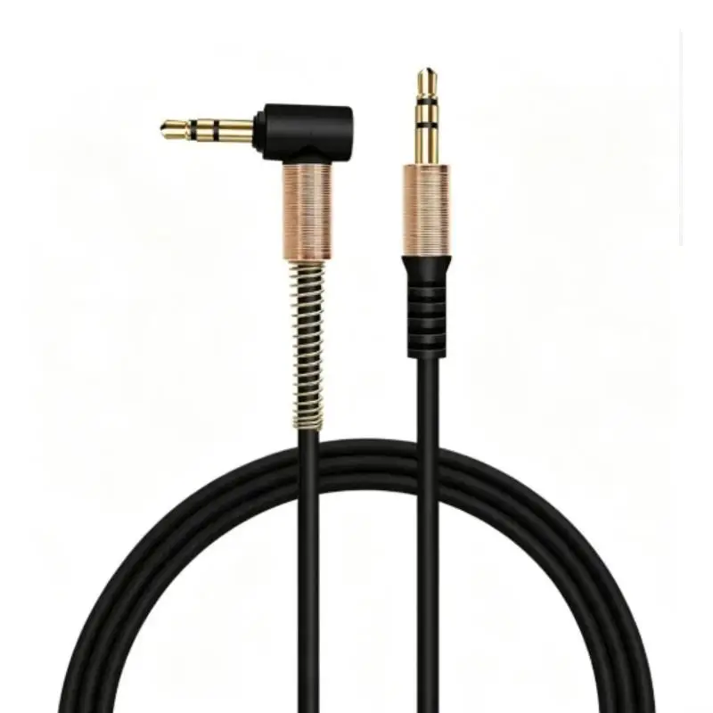 1Pcs Jack 3.5mm Male To Male Car AUX Cord AUX Audio Cable 3.5mm Speaker Cable For AUX Cord Headphones