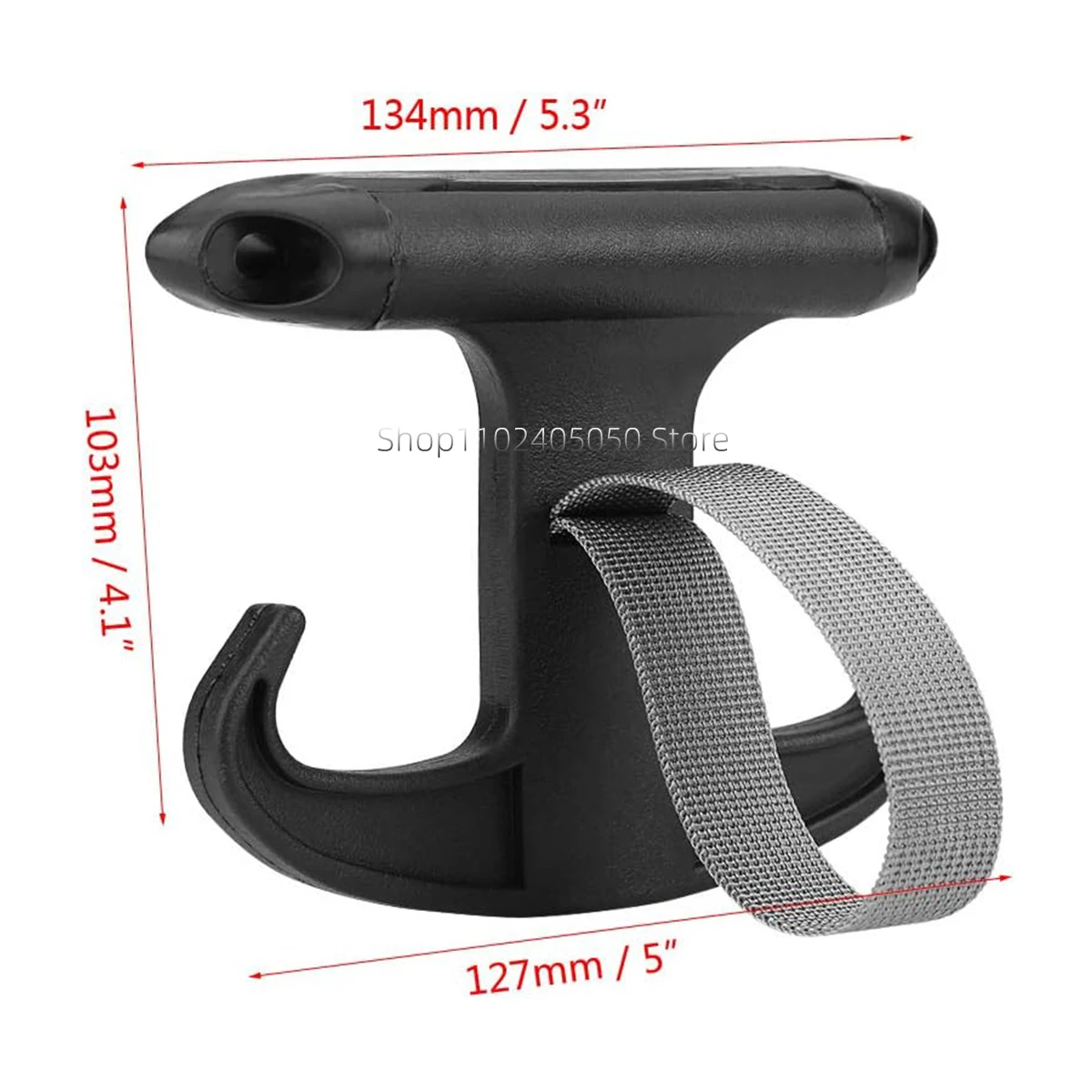 Car Rear Cargo Trunk Hanger Bag Hook Black Interior Accessories for VW Passat B6 CC Jetta MK5 Audi A4 S4 B6 B7 A6 Handbag Holder