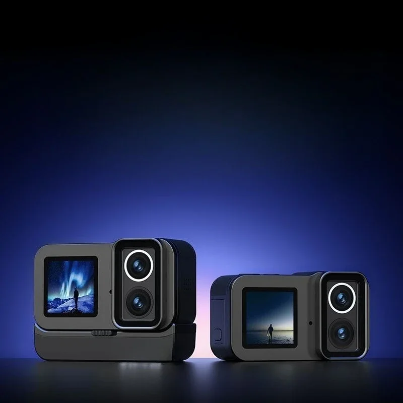 SJ20 dual-lens action camera night camera 4K ultra-clear motorcycle driving recorder non-360 panorama