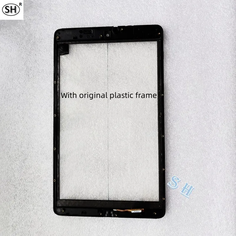 New Original 8-inch Alcatel code JDC.T4489FPC capacitive flat panel touch screen with plastic frame panel digitizer sensor exter