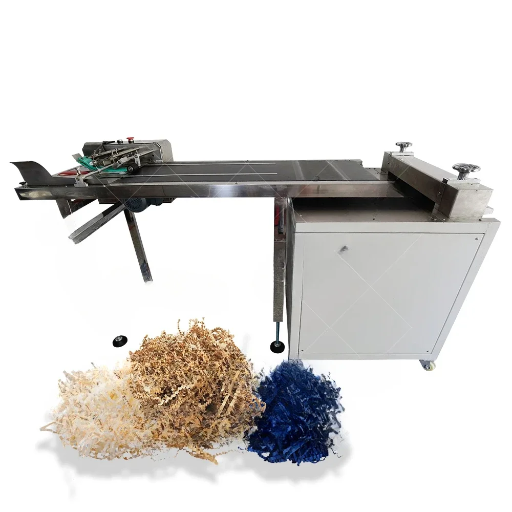 TY1Folding shredder, used for gift box packaging and filling wrinkles shredder