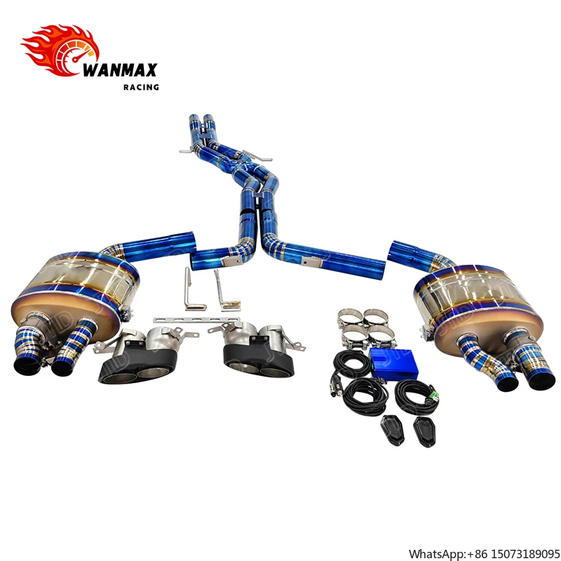 

Высокопроизводительная выхлопная система JTLD с клапанами из титанового сплава для RS4 RS5 B8 B8.5 4.2L 2010-2017 годов выпуска