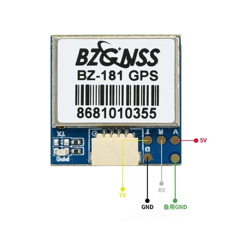 BZGNSS BZ-251 BZ-181 BZ-121 GPS 모듈, 듀얼 프로토콜 FPV 리턴 호버 F7 F4 비행 제어, 고정 날개 리턴 구조 드론 부품