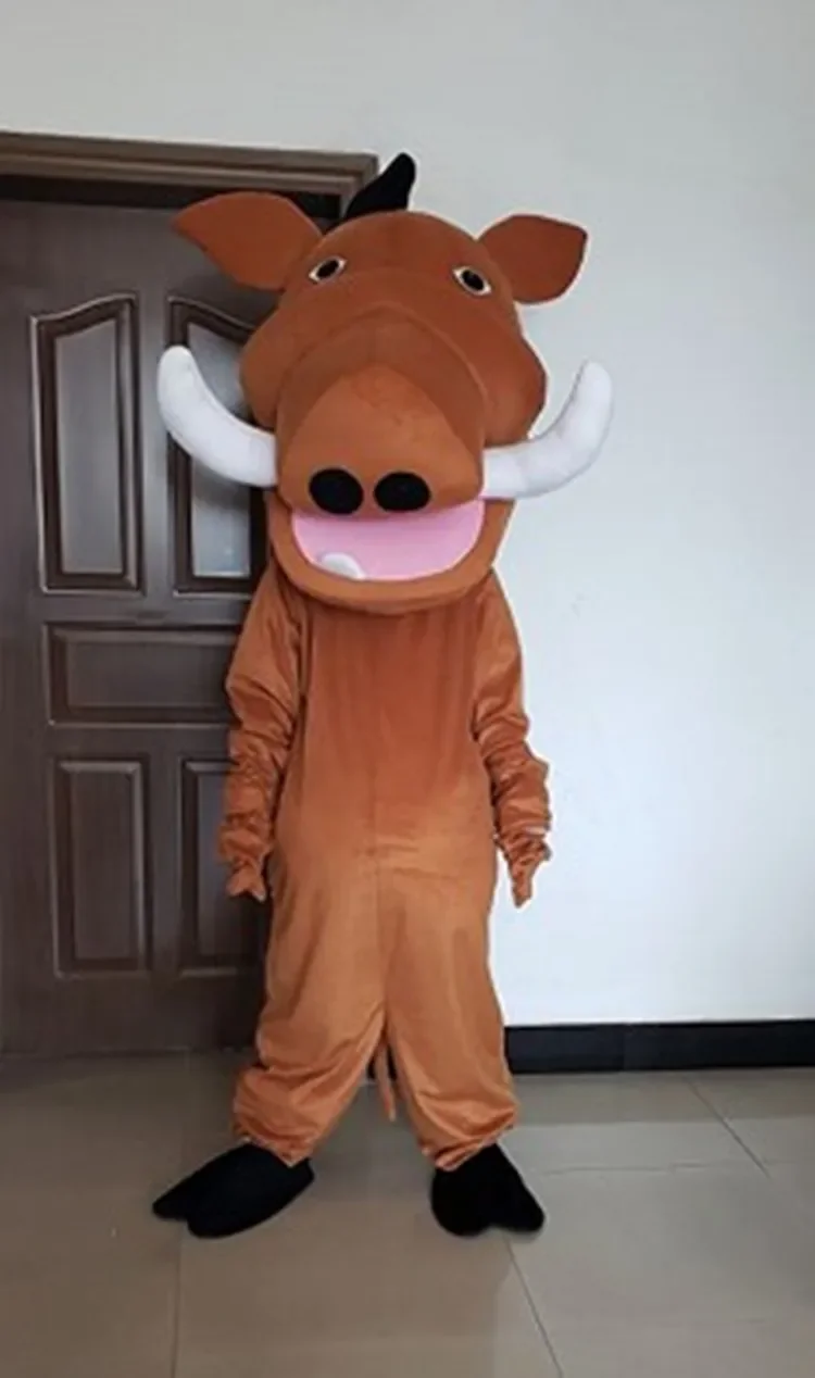 Lion King Simba Timon Warthog Pumbaa Cartoon character costume Mascot Advertis Fancy Dress Party Animal carnival Celebration