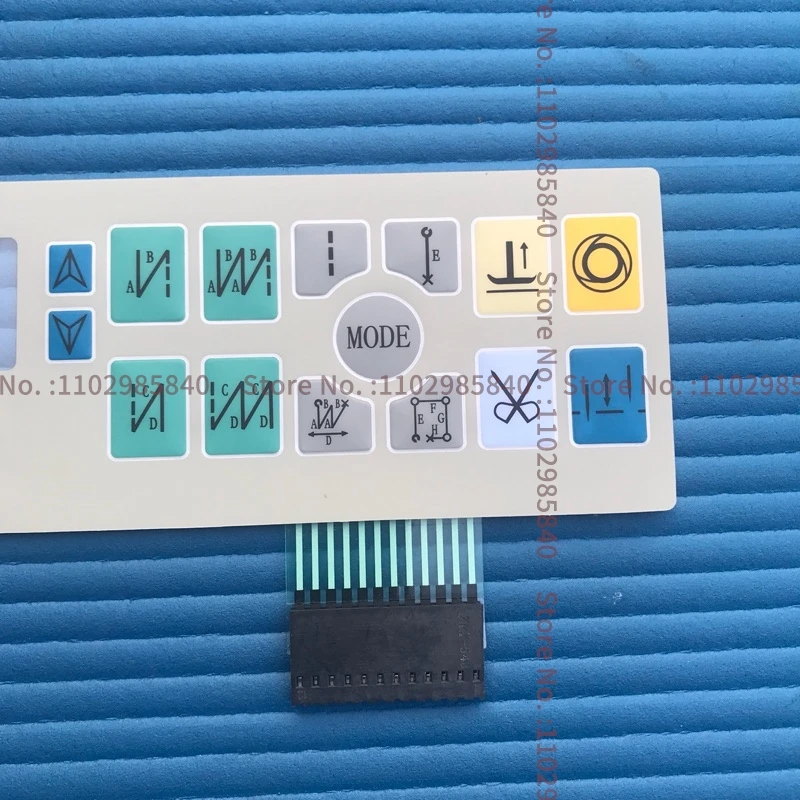 QIXING POWERMAX QD681 Operation Panel Sheet Board Membrane ZOJE JACK BRUCE Keypad Switch Paper Sticker Sewing Machine WHOLESALE