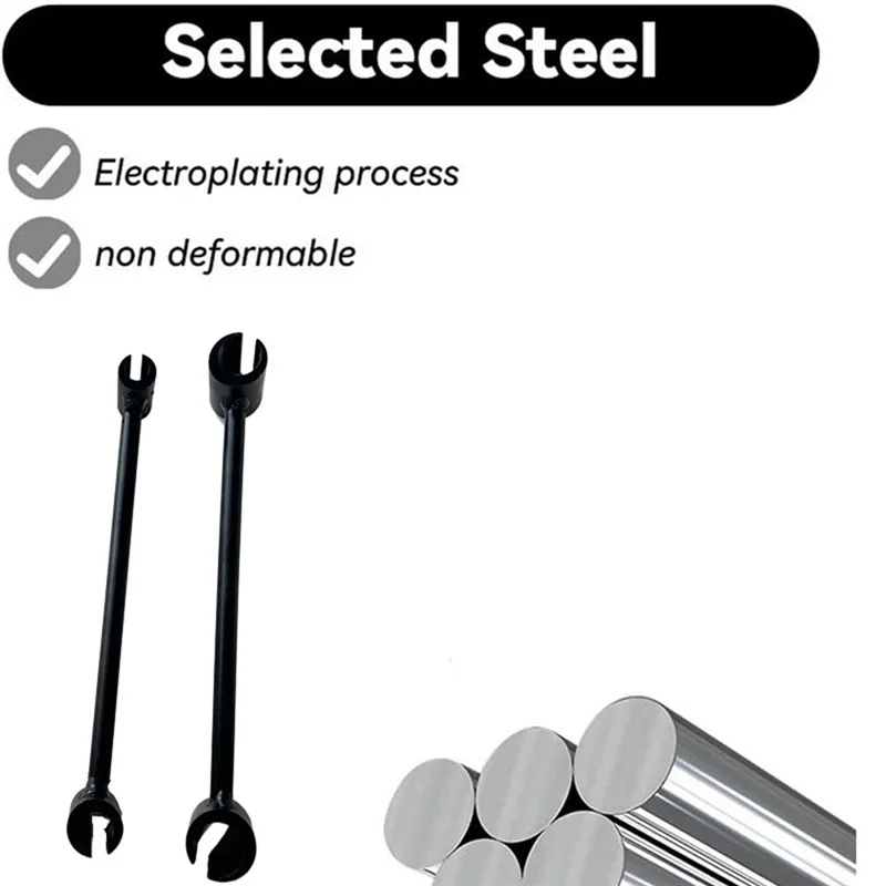 

A15F-Door Hinge Repair Tool,Door Hinge Repair Spanner, 14-25Mm Door Hinge Adjustment Tool Hand Tools 2Pack