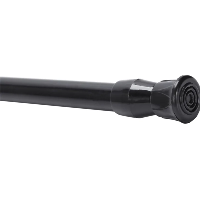 ABBN-6X Spring Extendable Loaded Curtain Rail Pole Telescopic Bath Window Tension Rod,40-70Cm