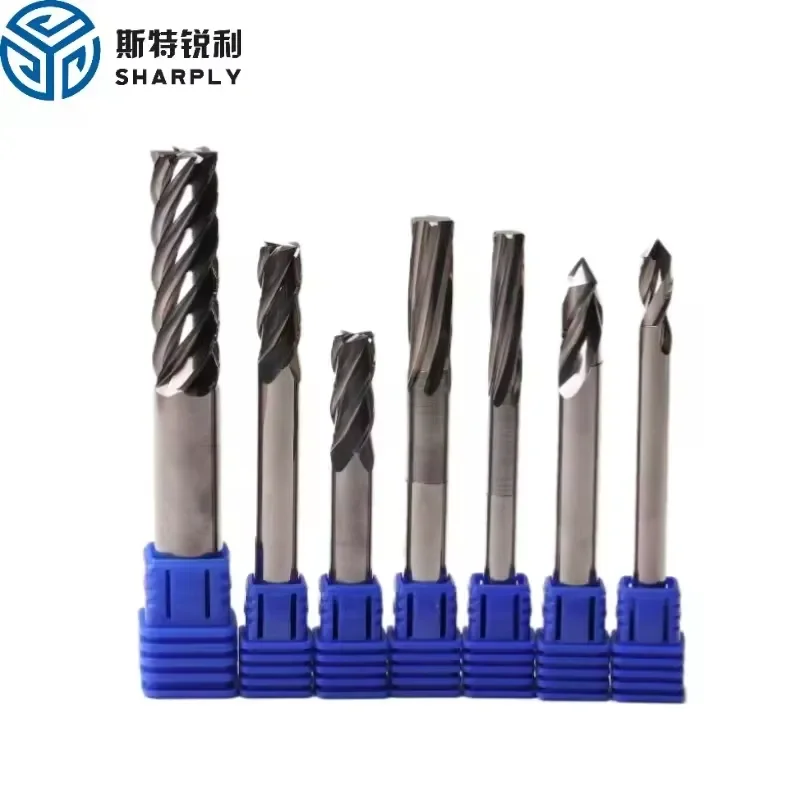 End Mill and Drill Bit Chamfer Milling Cutter for Metalworking High Precision CNC Cutting Tools