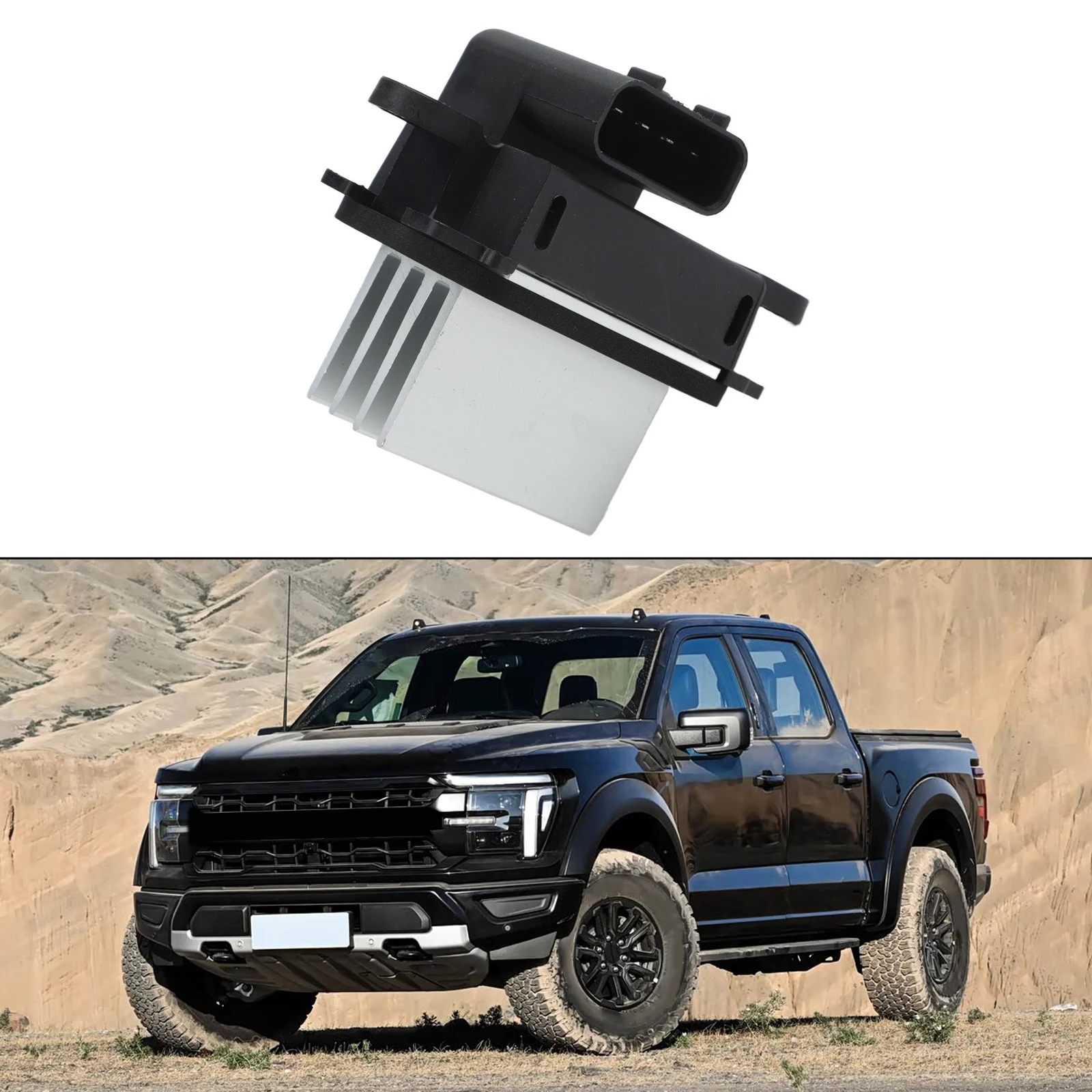 HVAC Control Module Blower Motor Resistor For Ford For F150 2009-2017 For Lobo 7C3Z19E624A 7C3Z19E624B Automobiles Parts