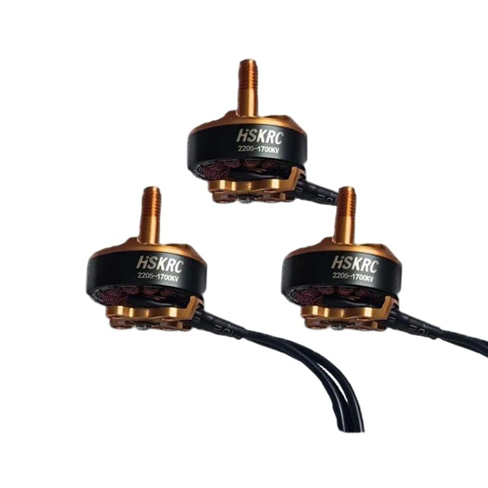 5mm Shaft Motor 2205 Brushless Motor 1700KV 2450KV 3-6S Lipo for 5/5.1 Inch 5045 5046 Prop FPV Racing Drone Quadcopter Motor