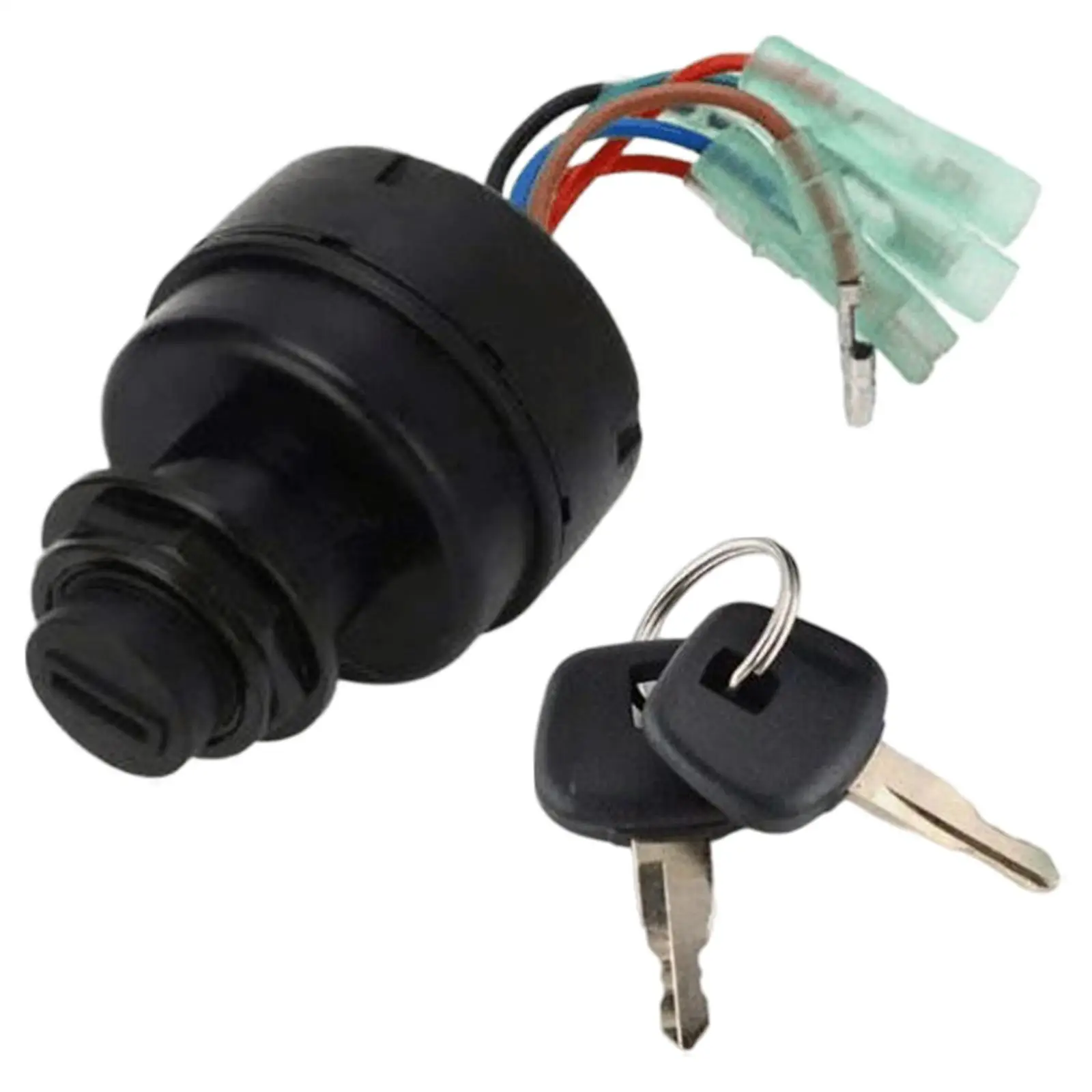 

Boat Ignition Key Switch Easy Installation Easy to Install Push Button Switch for Control Box Motor Repair Spare Parts