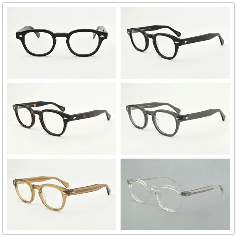

round glasses frame 2025 new Brand eyeglasses men women Retro fashion myopia computer optical glasses LEMTOSH spectacles nerd