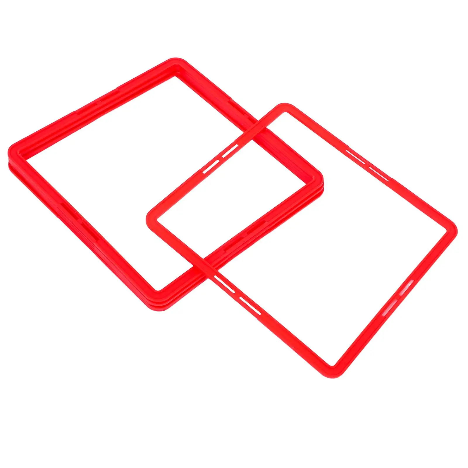 6 Pcs Football Training Circle Agility Rings Exercise Composite Material Portable