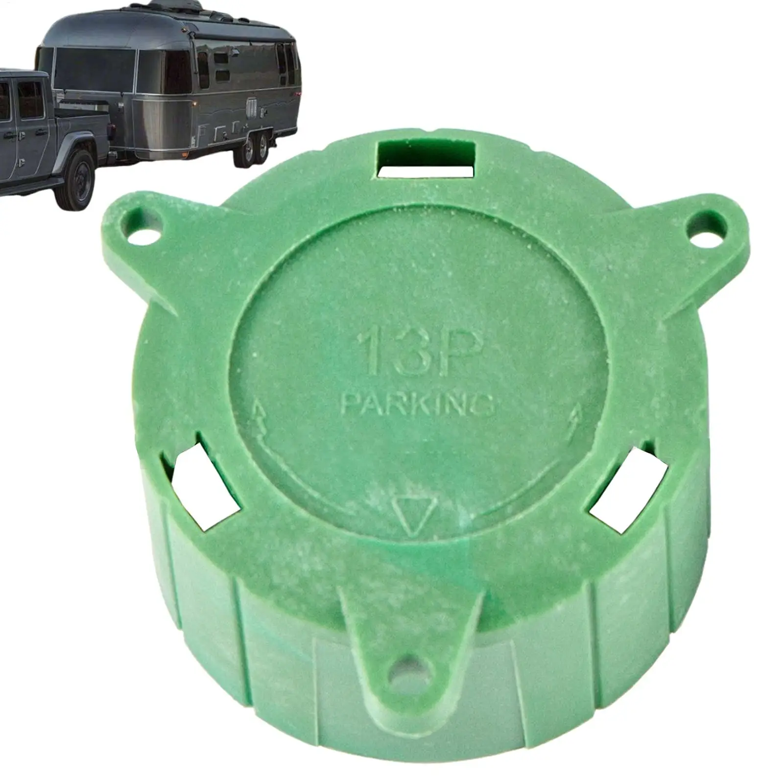Trailer Plug Cover Plug Holder 13 Pin Trailer Plug Cover RV Connector Protector Trailer Harness Plug Protector
