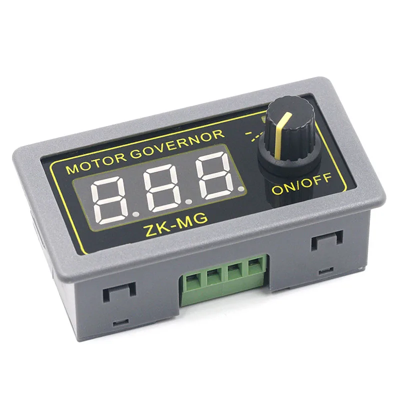 DC 5-30V 12v 24v 5A DC Motor Controller PWM Adjustable Speed Digital display encoder duty ratio frequency MAX 15A ZK-MG
