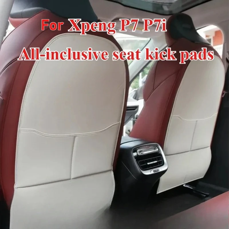 

Для Xpeng P7 P7i кожаный коврик для сиденья, защита заднего сиденья, модифицированные аксессуары