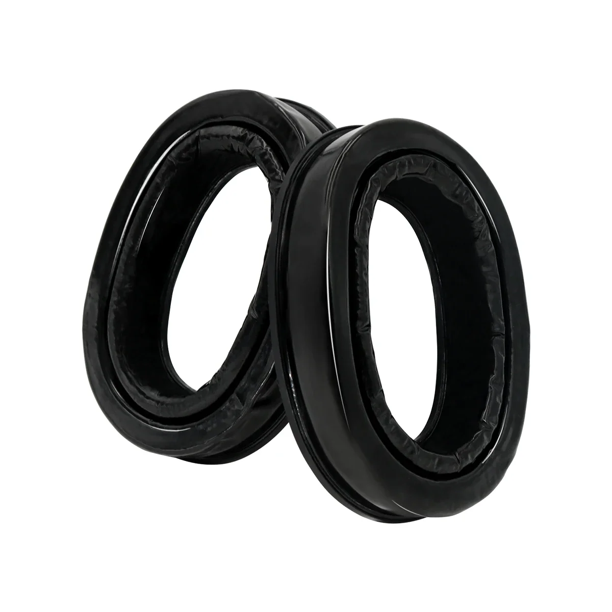 Hearangel Cuscinetti auricolari in gel Cuscino di ricambio in silicone per Peltor Comtac I II III Paraorecchie Tattiche Cuffie Protezione per le orecchie Paraorecchie
