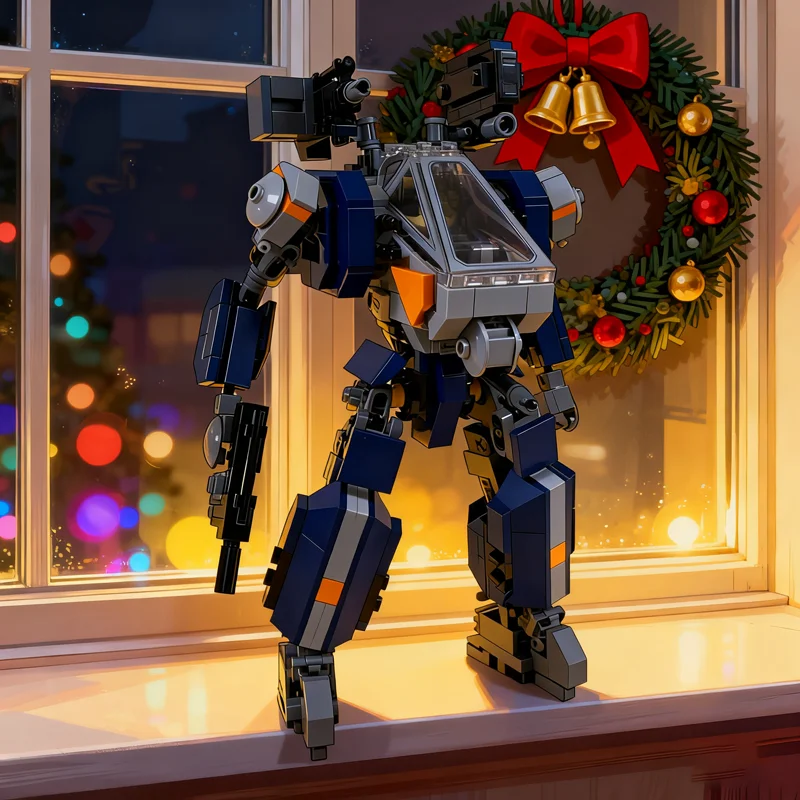 548 pièces MOC séraphore Exo Force modèle blocs de construction assembler Architecture bricolage jouet créatif cadeau de noël brique idée éducation