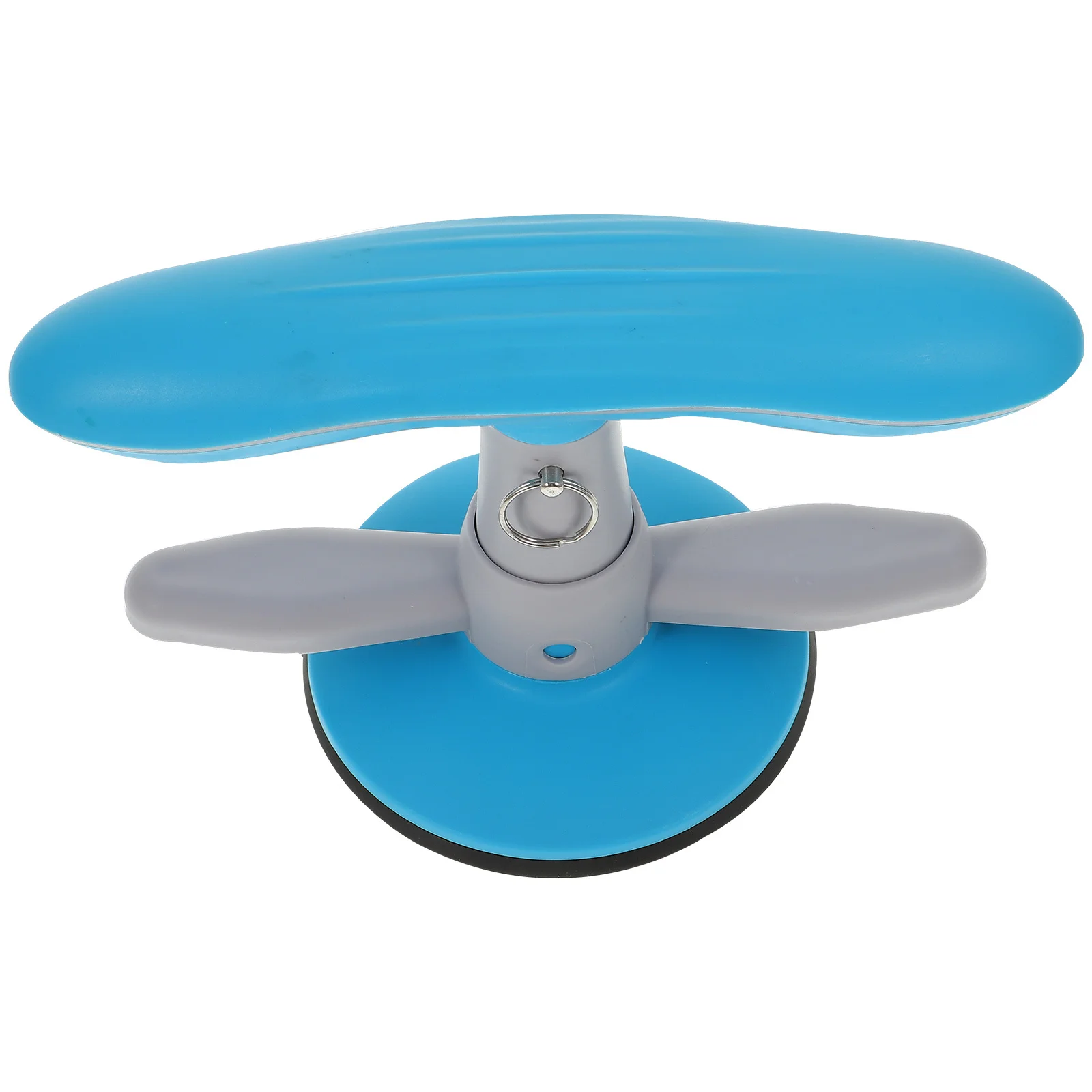 

Multipurpose Sit-Up Assist Device Blue Durable Fitness Bar Steel Construction Sucked Type Abdominal Trainer Home Gym Exercise