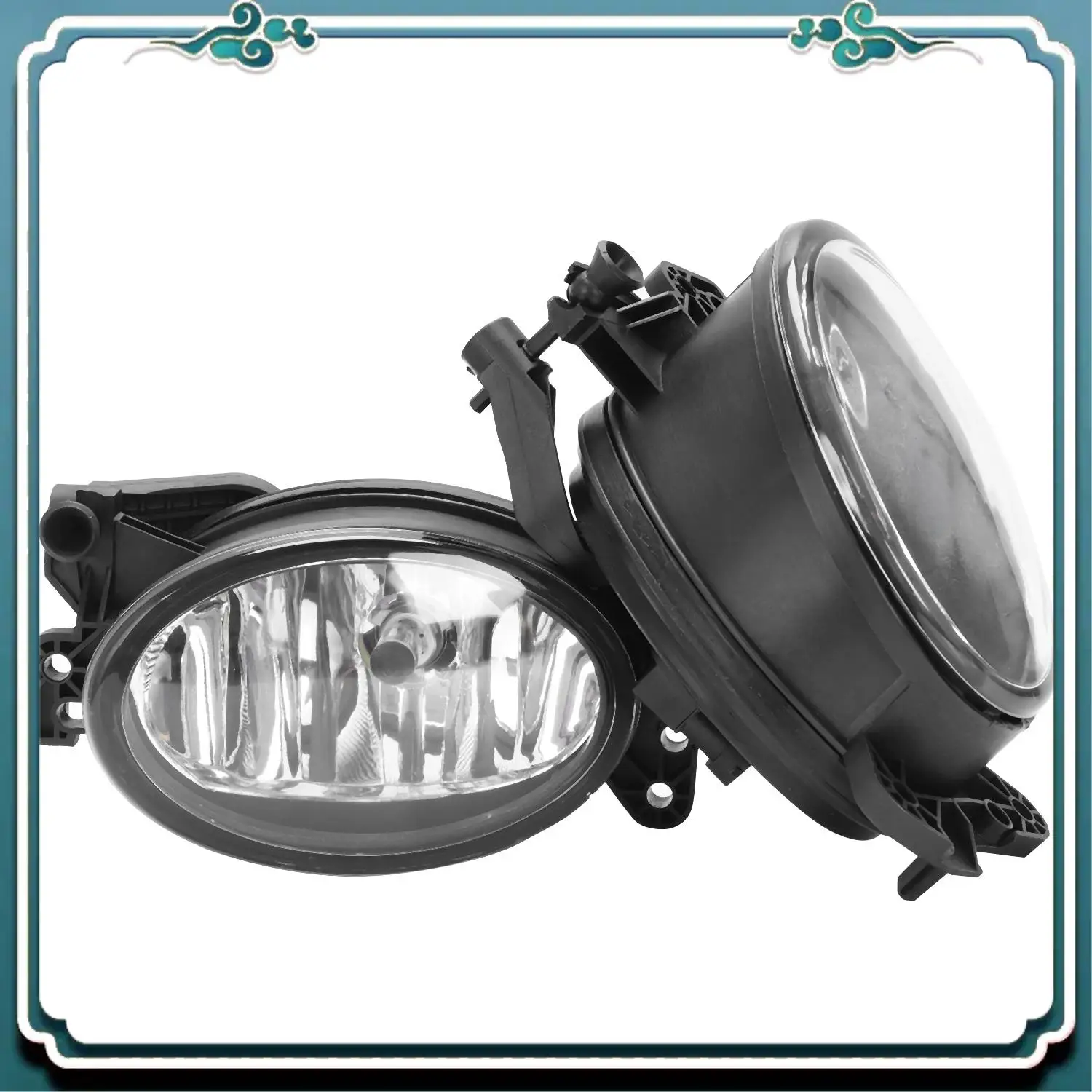 

ABTU-Front Fog Light A1698201556 A1698201656 For Mercedes Benz W204 C230 C300 C350 W211 E320 E350 W164 Fog Lamp Led Bulb