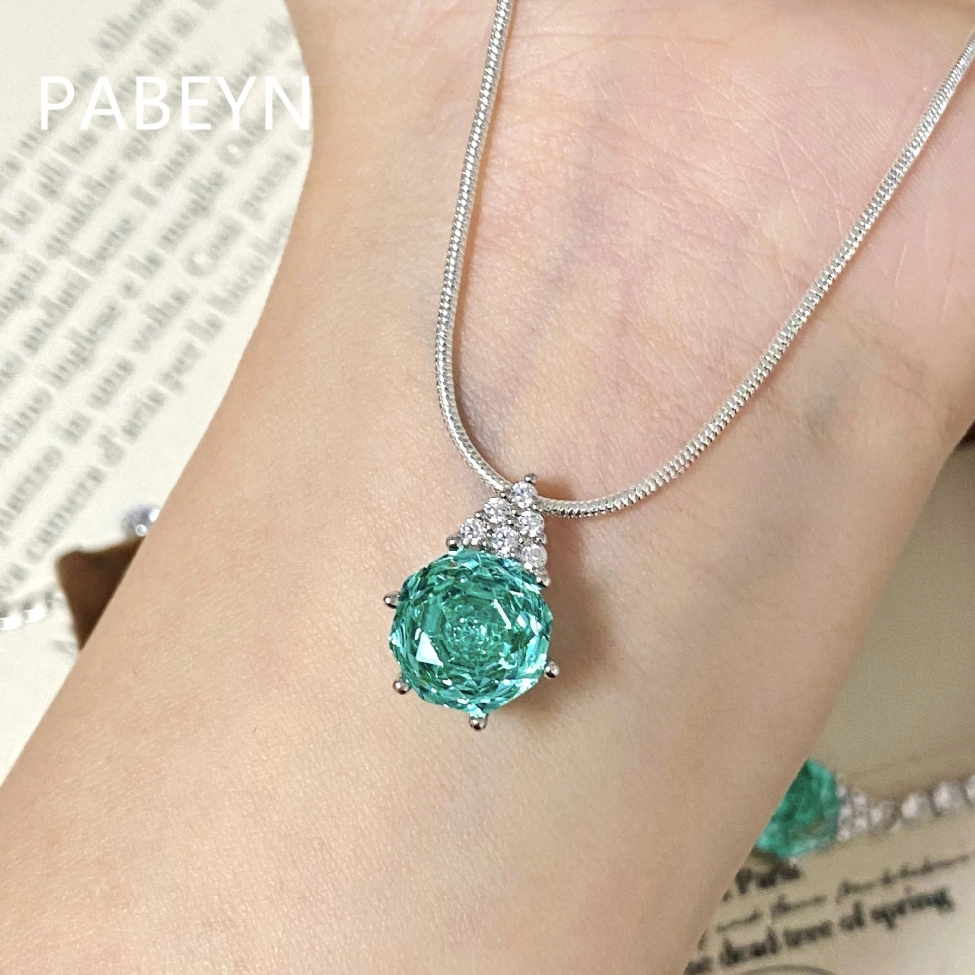 925 Sterling Silver Rose Cut Triangular Edge Zircon Necklace Ring Stud Earrings Bracelet Ladies Elegant Jewelry