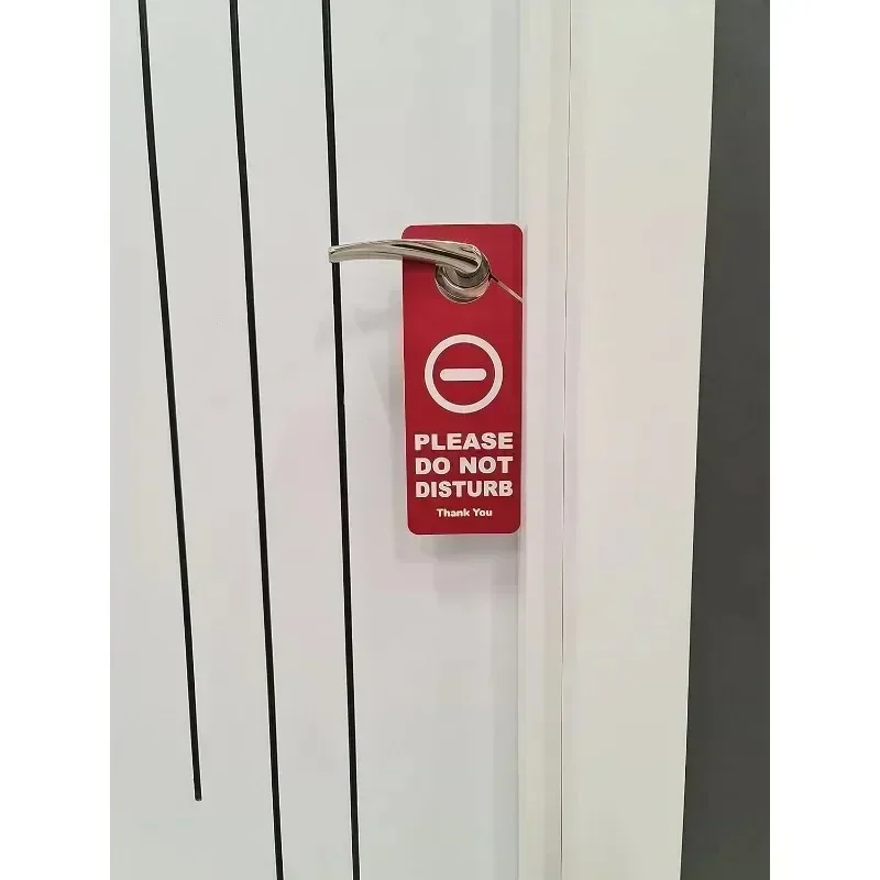 Please Do Not Disturb Hanger Sign Welcome Please Knock for Office Home Hotel Meetings Online Classes Felt Hanging