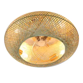 10 最佳銷售 帶燈和遙控器的吊扇 - №9