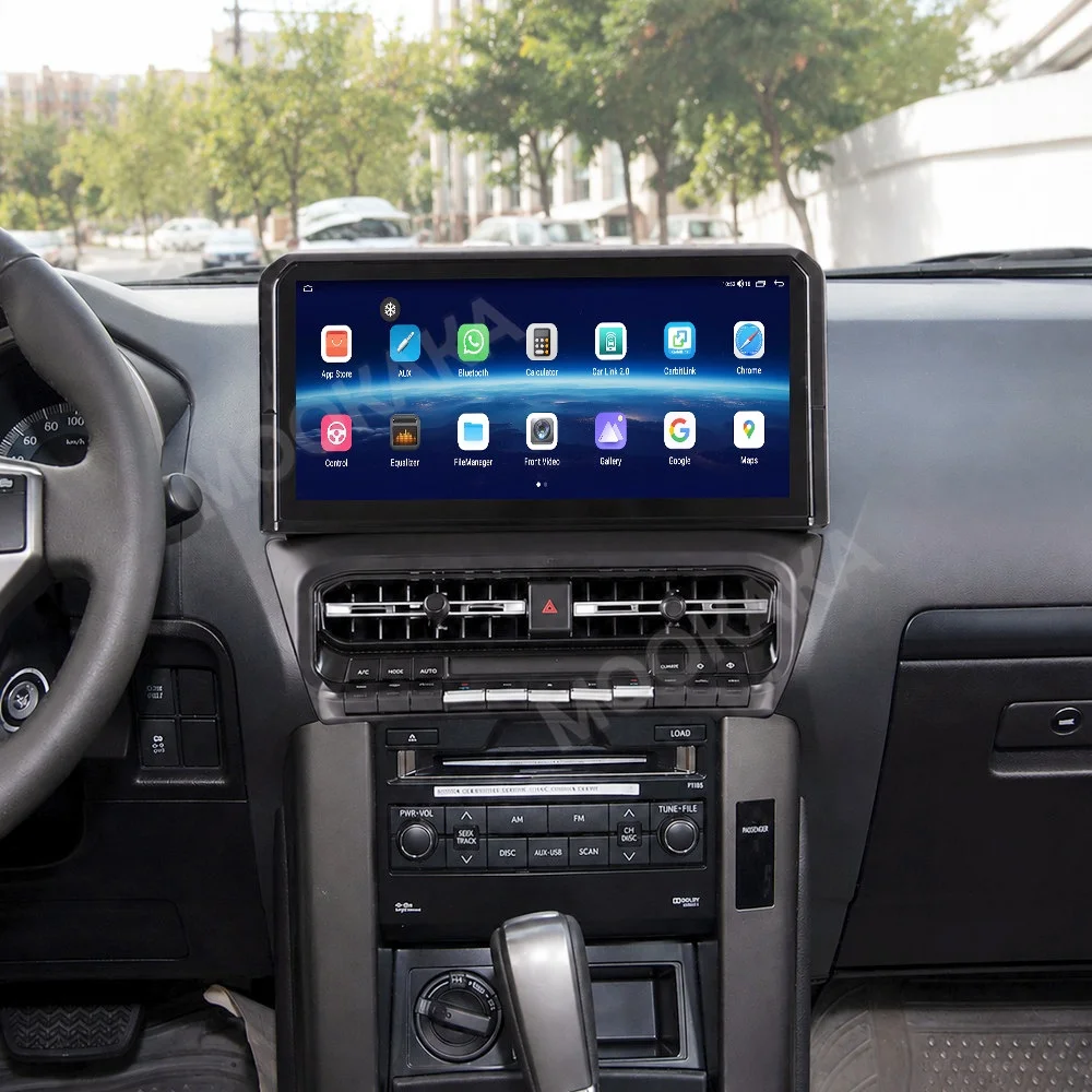 Car Multimedia Player Android Screen For Toyota Land Cruiser Prado 2010~2017 Car Radio GPS Navigation SWC CarPlay Auto Head Unit