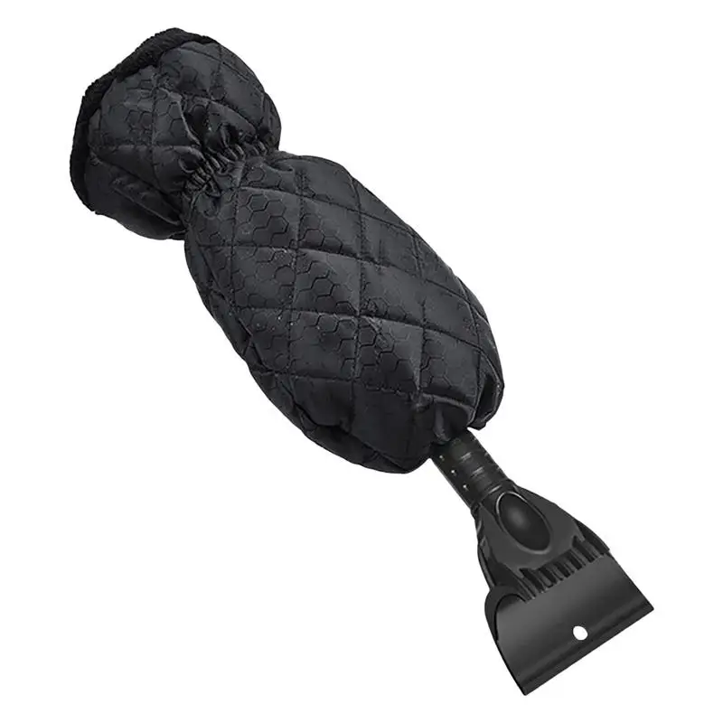 

Ice Scraper Mitt Snow Scraper Waterproof Hand Mitten Snow Shovel Gloves Waterproof Car Snow Shovel With Foam Grip Gloves For