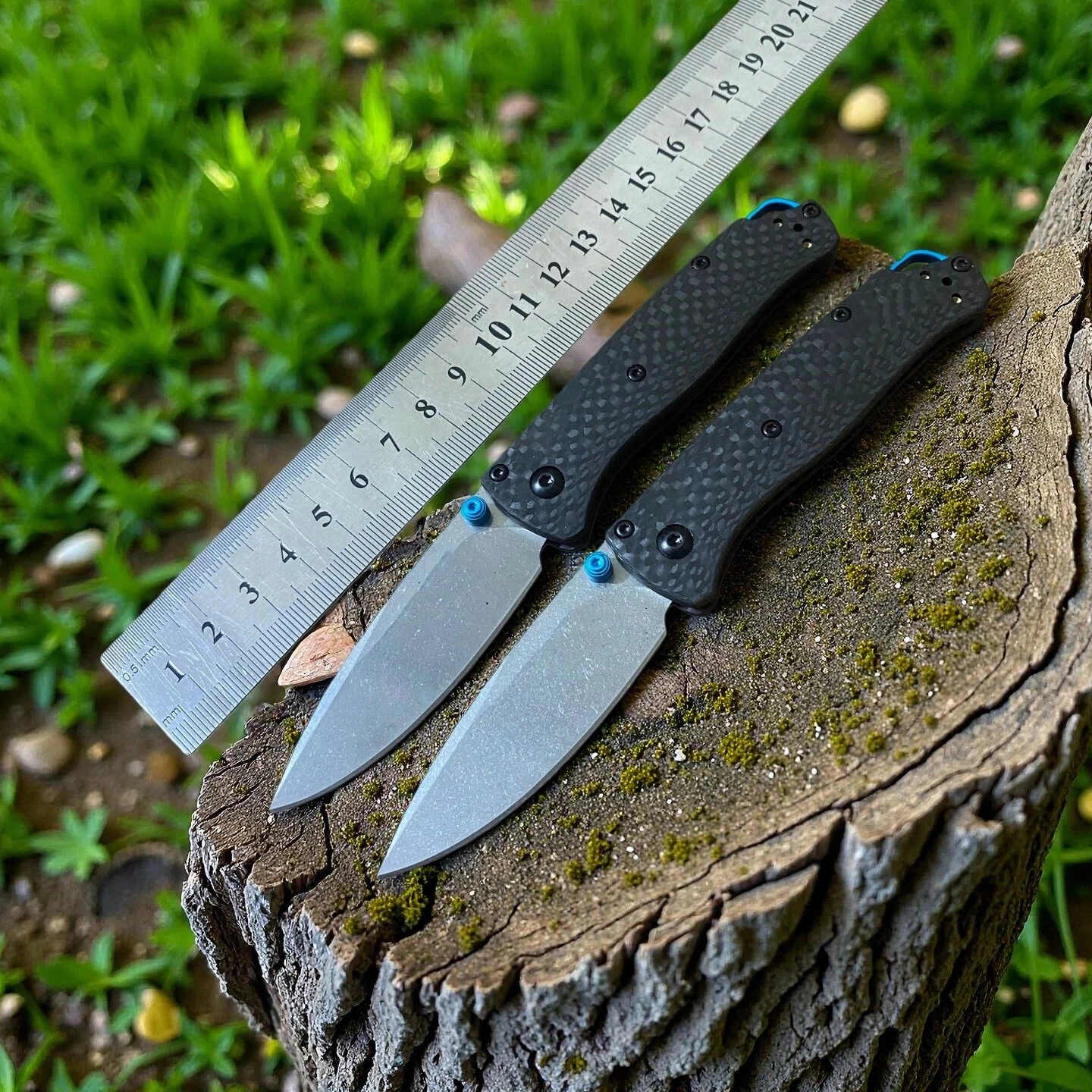 

Tactical EDC Folding Knife S9OV Steel, Carbon Fiber Handle Hunting & Portable Outdoor & Everyday Carry Utility Knife