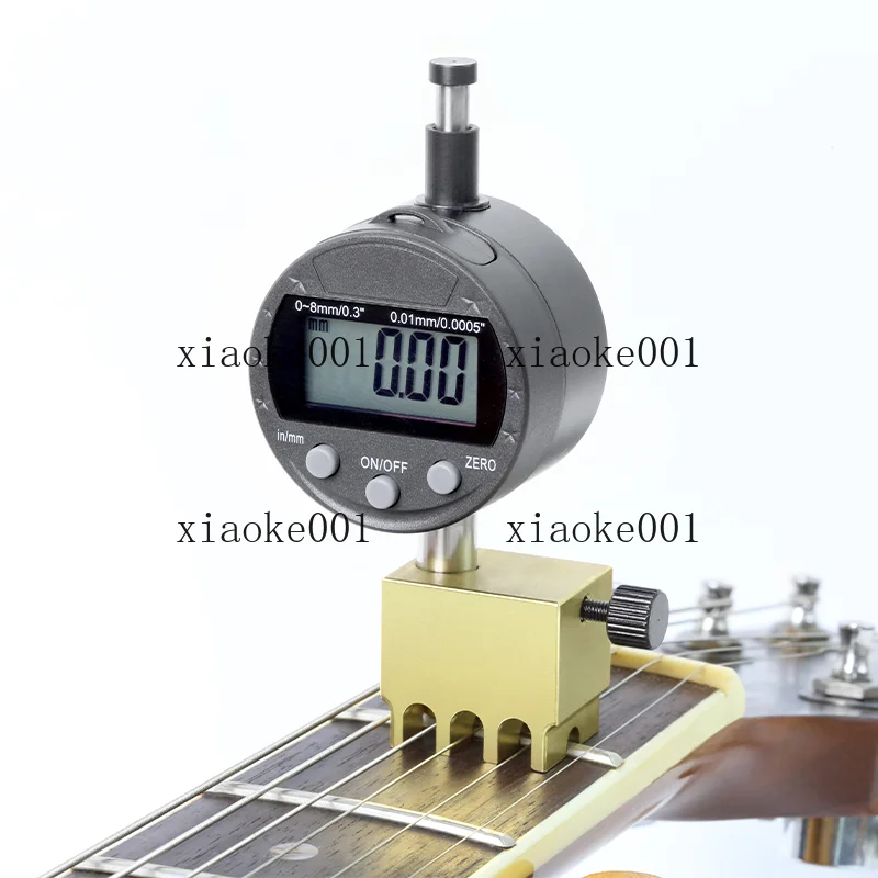 Folk Bakelite Guitar String Position Ruler Digital Display Dial Meter Manual Piano Maintenance Tool
