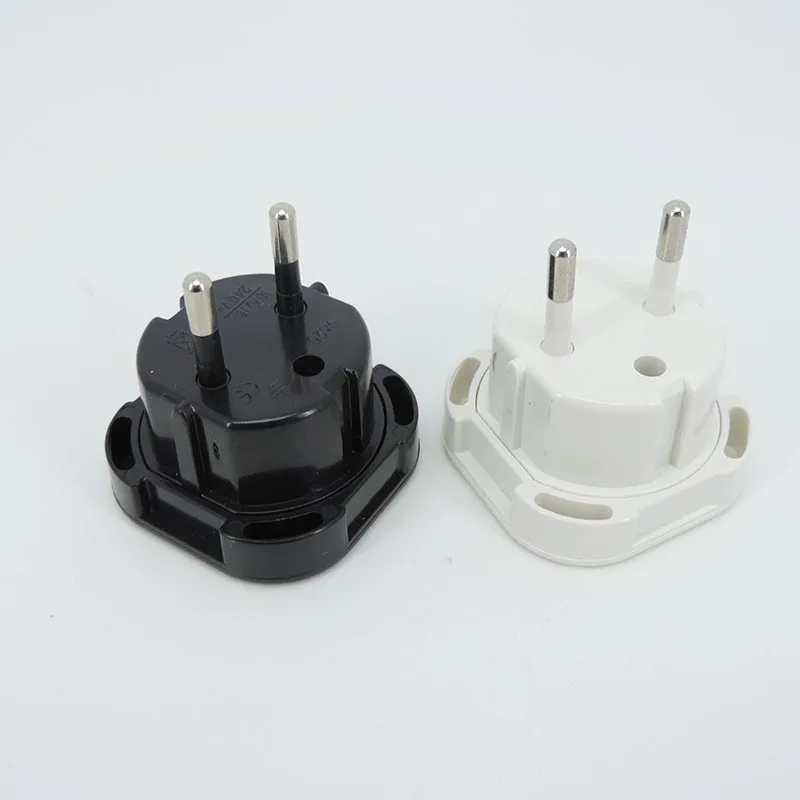 1pcs UK To EU US AU Europe European Universal Travel Charger Adapter Plug Converter 2 PiN Wall Plug Socket