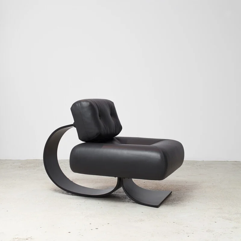 Nordic designer fashion simple casual lazy chair living room light luxury seat