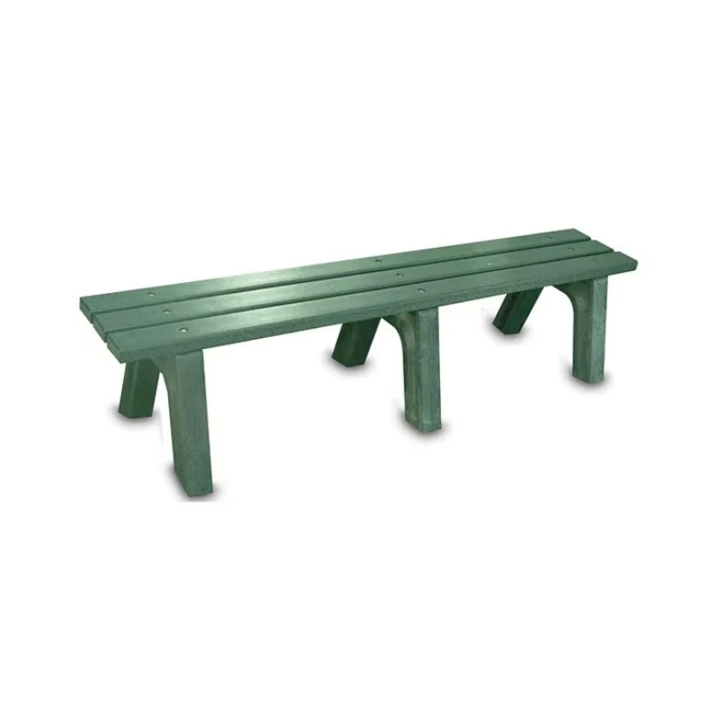 

GB1106 Recycled plastic mall bench, 6 ft. long