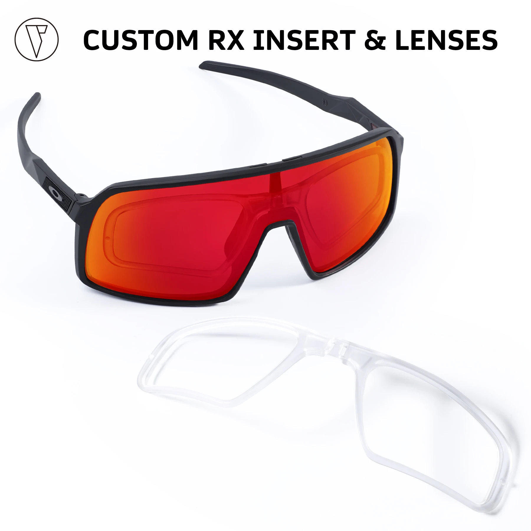ONDEX Insert Clip-On Prescription Clip & Custom Prescription Lenses for Oakley Sutro Series Sunglasses