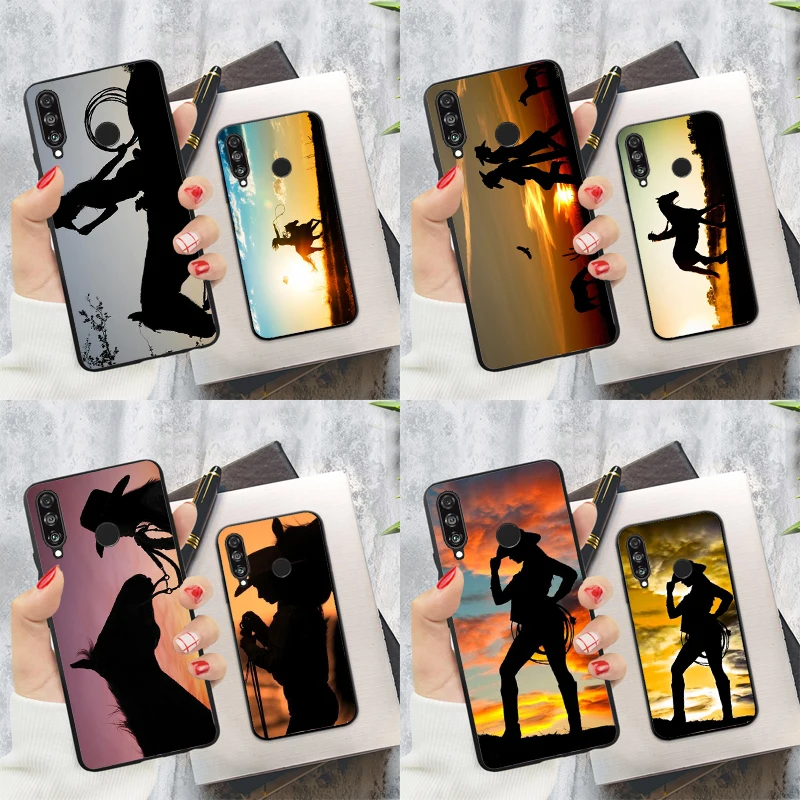 Sunset Cowgirl Hors… - image