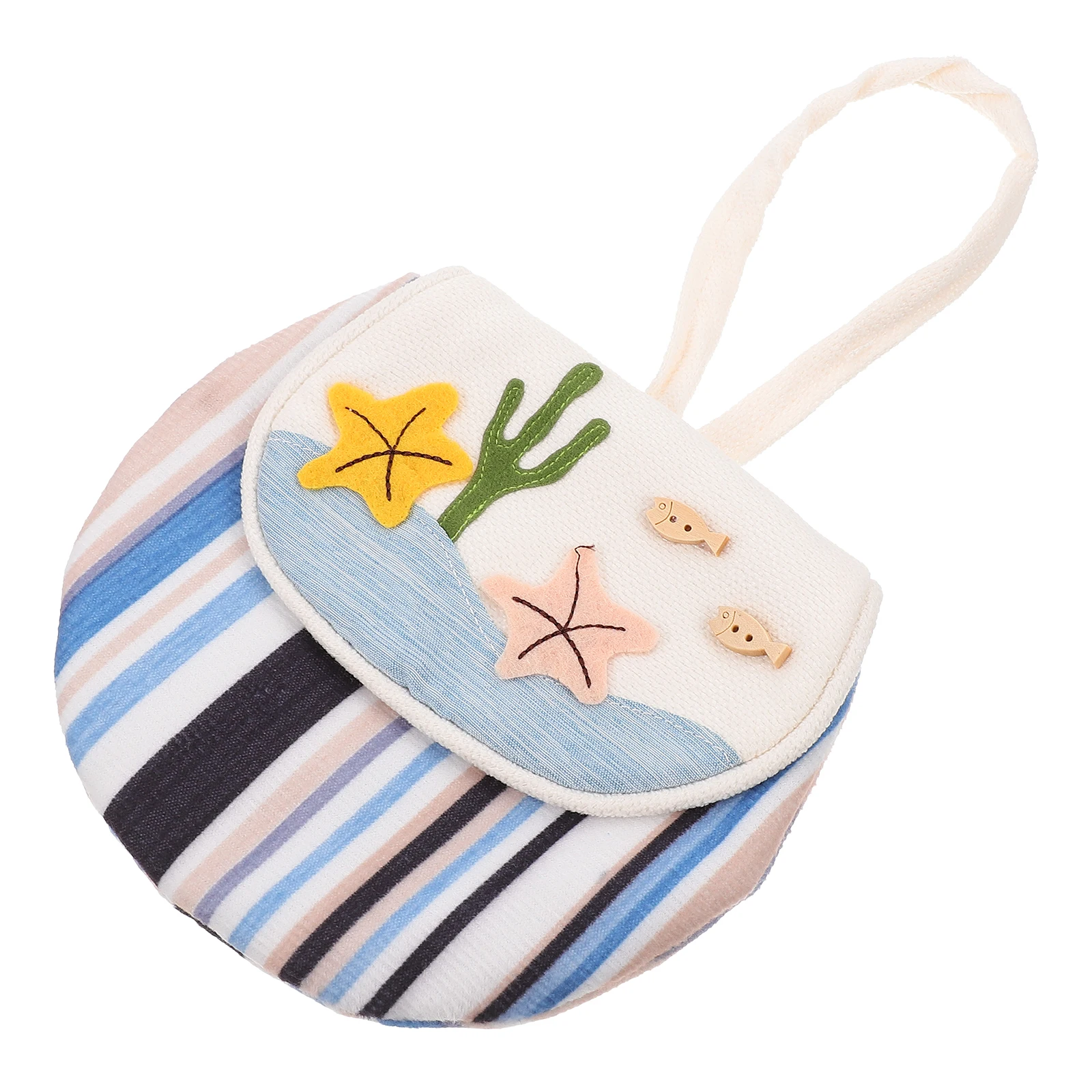 

Sanitary Napkin Storage Bag Tampon Purse Adorable Menstrual Pad Pouch Fabric Portable Holder Travel