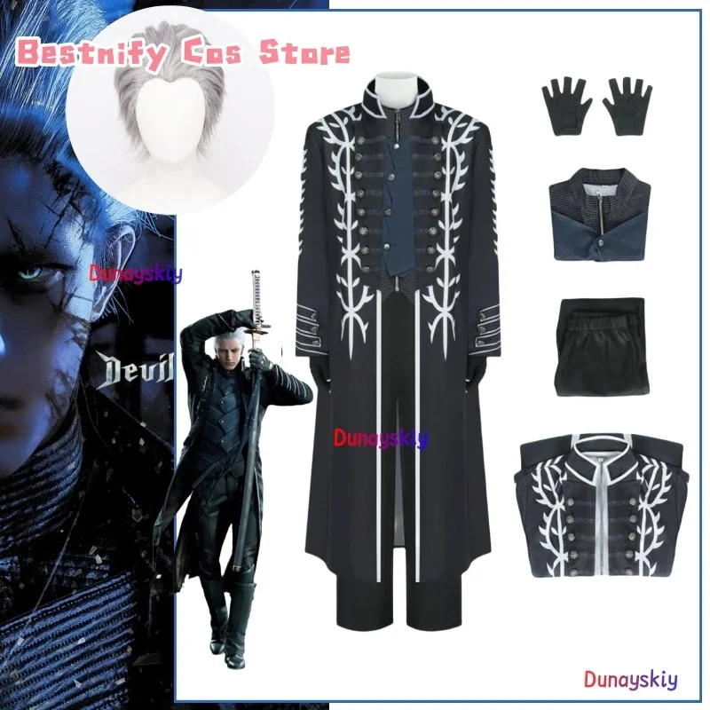 

CosplayDevil May Cry 5 Adult Woman Disguise Vergil Cosplay Anime Cosplays Women's Costumes Halloween Figures Men's Custumes Cust