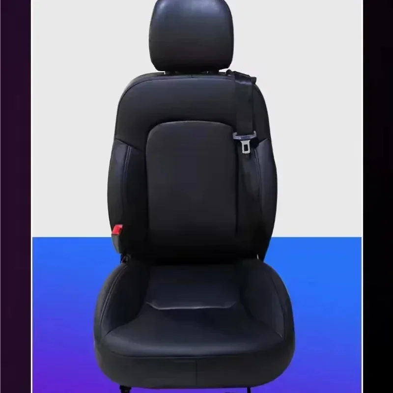 

Retrofit Electric car seat PU Three-point seat belt Adjus driver training simulator seat Game simulator CE certification