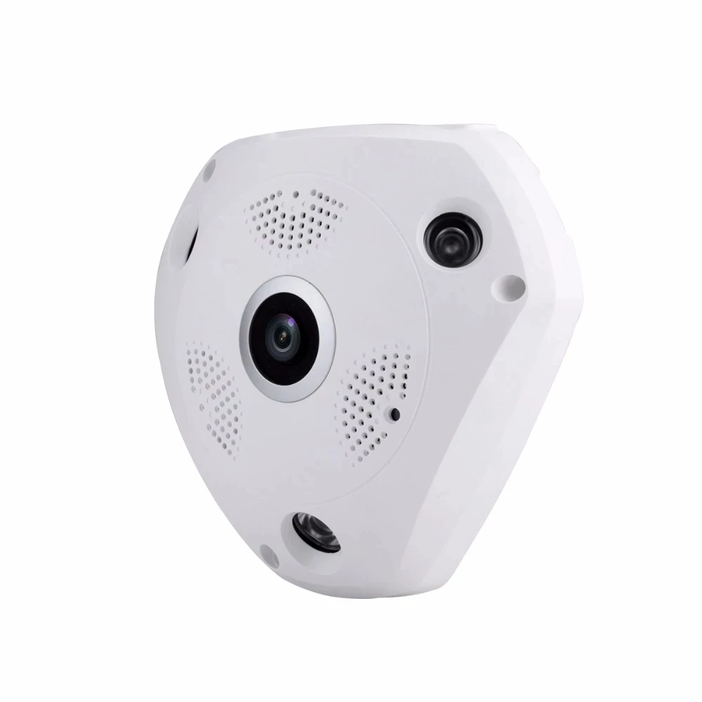 5MP Wireless IP Dome Camera P2P iCSee Wifi 180 360 Degree Wide Angle ONVIF Video Audio Surveillance CCTV Camera 20M Infrared