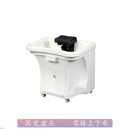 Movable Head Massager Water Storage Type Flat Lying Constant Temperature Water Circulation Fumigation Beauty Home Shampoo Chair