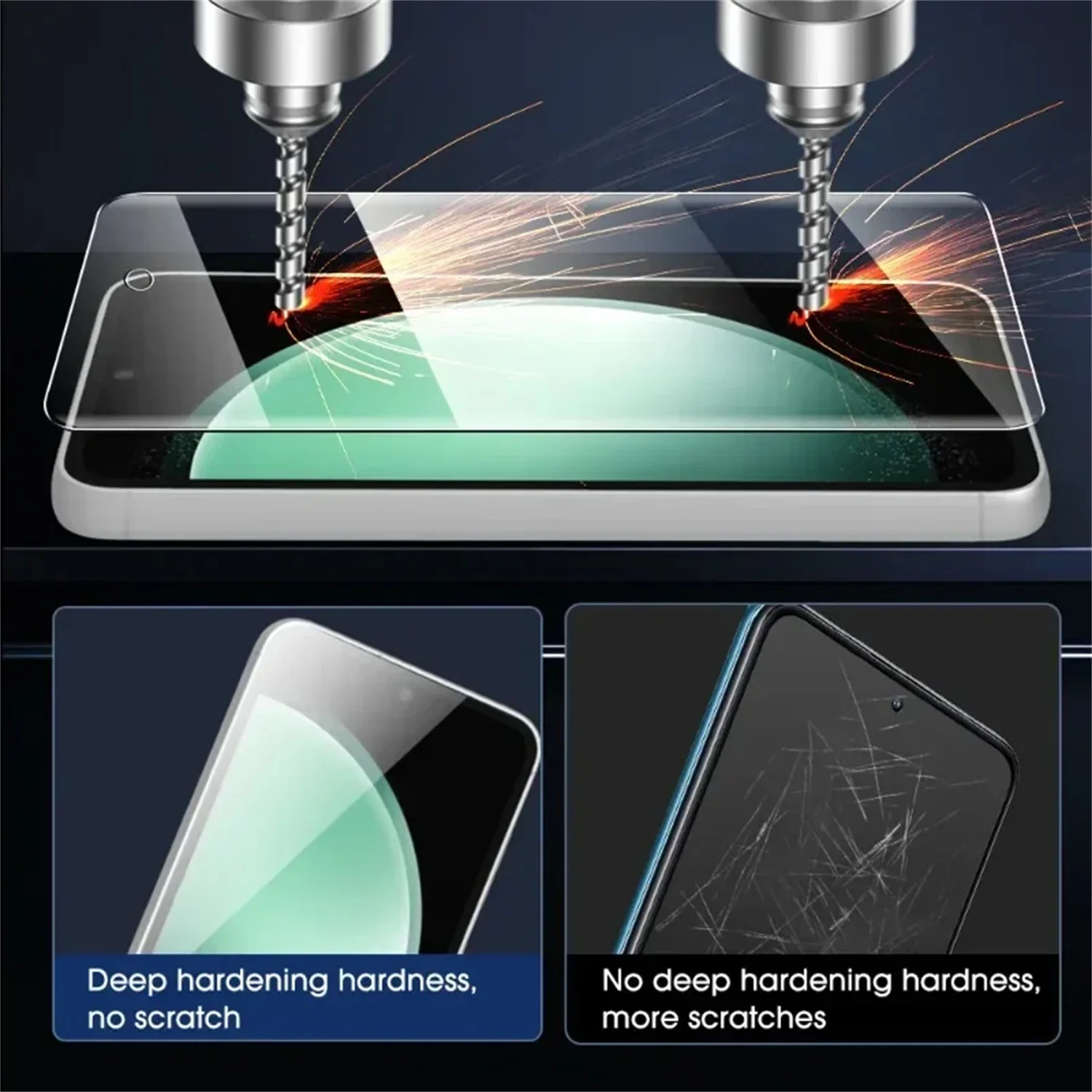 

HD Full Cover Tempered Glass For Samsung Galaxy S23 FE 5G Film