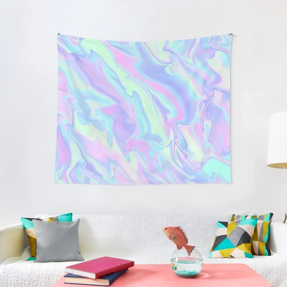 

Swirled Iridescence Tapestry Art Mural Decoration Home Carpet On The Wall Tapestry