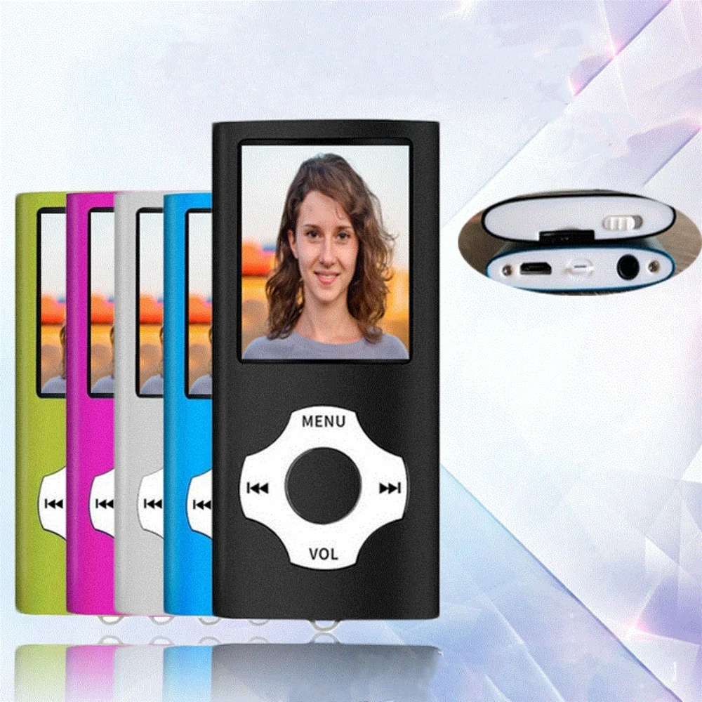 Odtwarzacz MP3 Obsługa Kart TF Przenośny Bezprzewodowy Bluetooth Walkman Radio FM Wielojęzyczny Obsługa Kart Pamięci Do Biegania